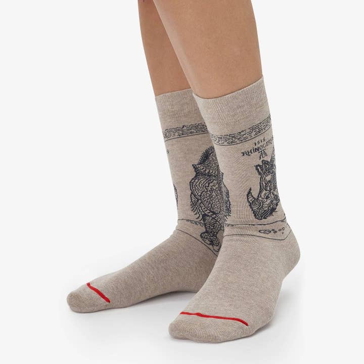 MuseARTa GmbH - Vendita all'ingrosso Calzini - Unisex - Calzini Albrecht Dürer con ‘Rhinoceros’3