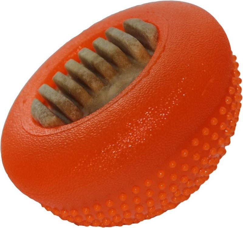 Playful Tail - Wholesale Pet Chew Toy - Dog - Starmark Everlasting Bento Ball - Orange3