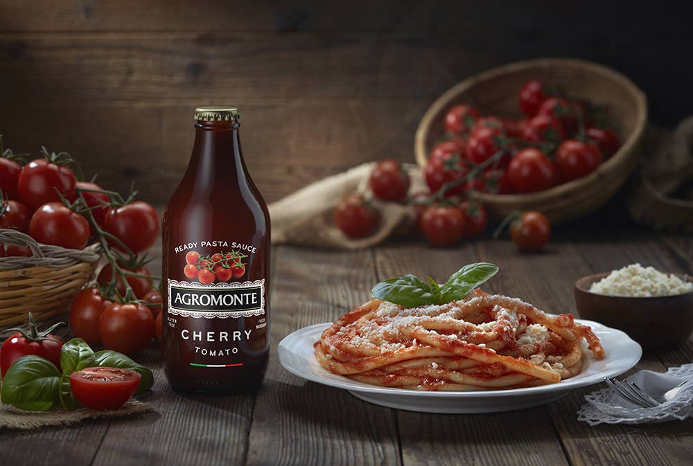 International Loft - Wholesale Pasta Sauce - AGROMONTE ready to use Cherry Tomato Pasta Sauce, 11.64oz1