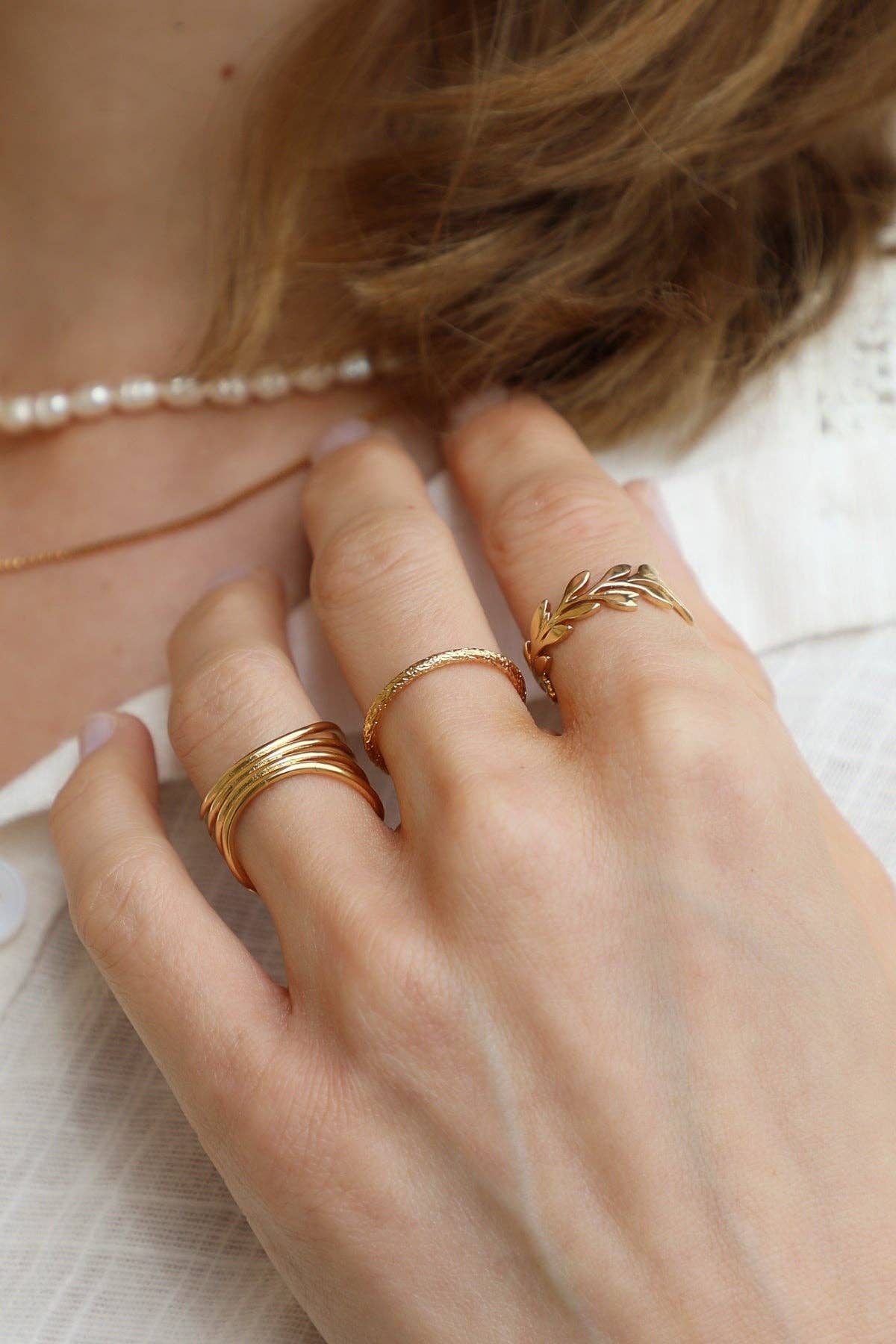 Waekura – wholesale Band/Stackad Ring – Ila ring1