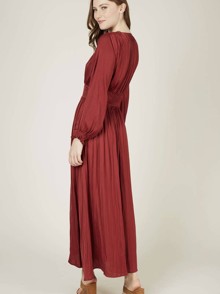 Andy & Lucy - Wholesale Dress - Women's - ATHENA - Long satin dress12