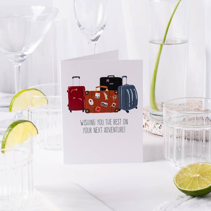 Jaybee Design – Großhandel Grußkarten für den Alltag – Ich wünsche dir alles Gute für dein nächstes Abenteuer! - Grußkarte2