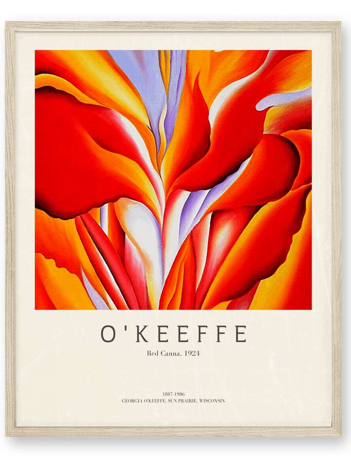 Okeeffe - Red Canna voor wholesale door Knot & Soul