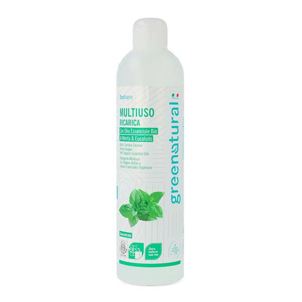 Multipurpose Active Oxygen MINT Refill 500ml GREENATURAL for wholesale by GREENATURAL