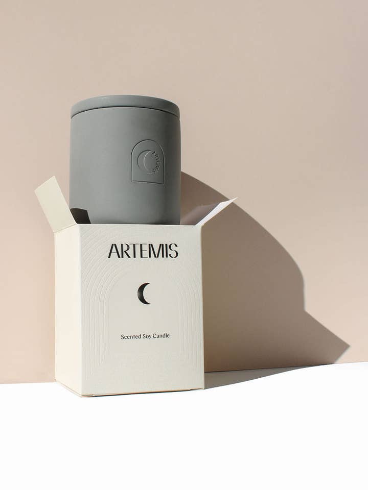 Nocturne Soy Candle for wholesale by Artemis