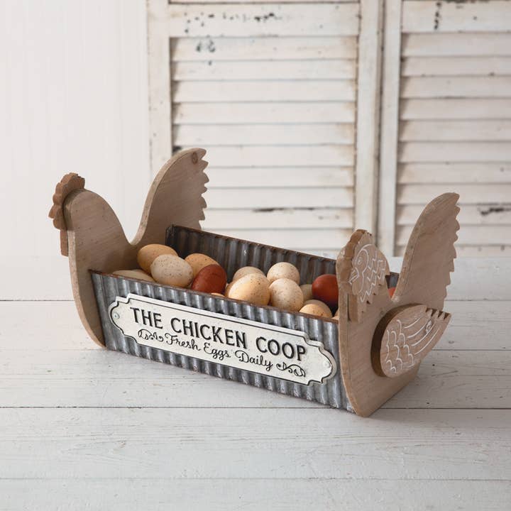 CTW Home Collection - Wholesale Kitchen Storage/Organizer - The Chicken Coop Chicken Caddy1