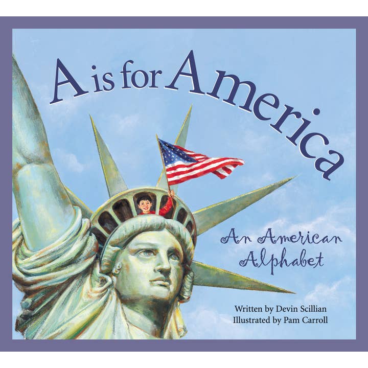 A is for America: An American Alphabet Picture Book for wholesale by Sleeping Bear Press