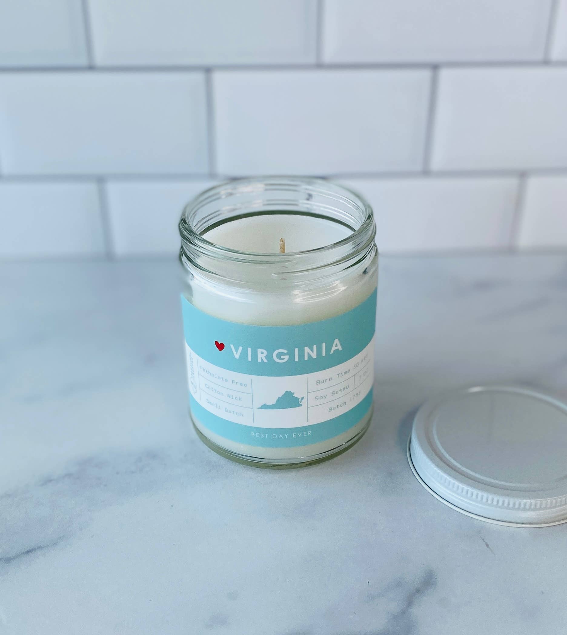 Rambling Caravan - Vente Bougie en bocal - Bougie Virginie17