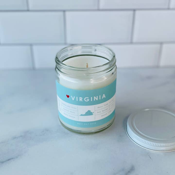 Rambling Caravan - Vente Bougie en bocal - Bougie Virginie17