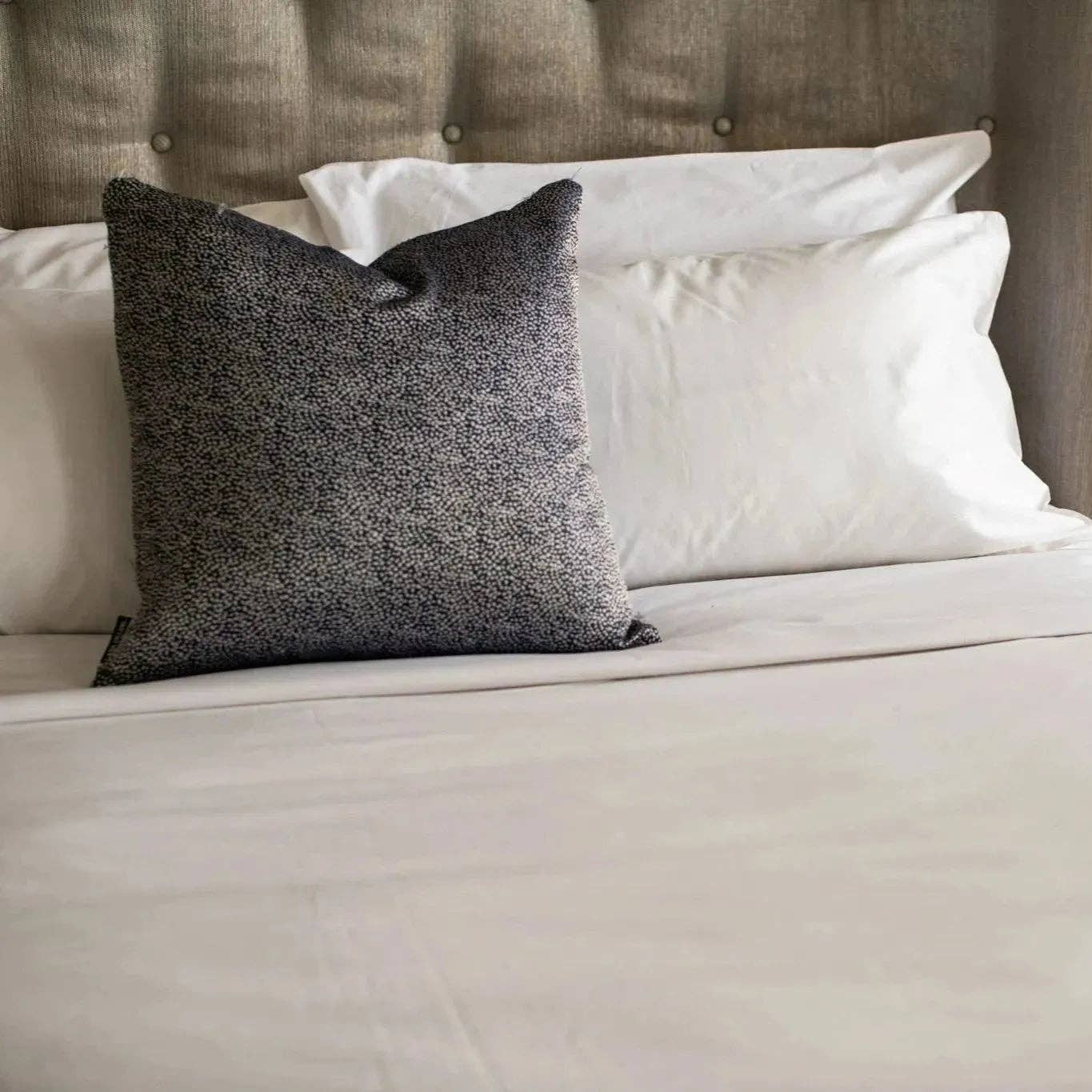 Blanc Draps en coton peigné blanc T-300 en vente sur Faire4