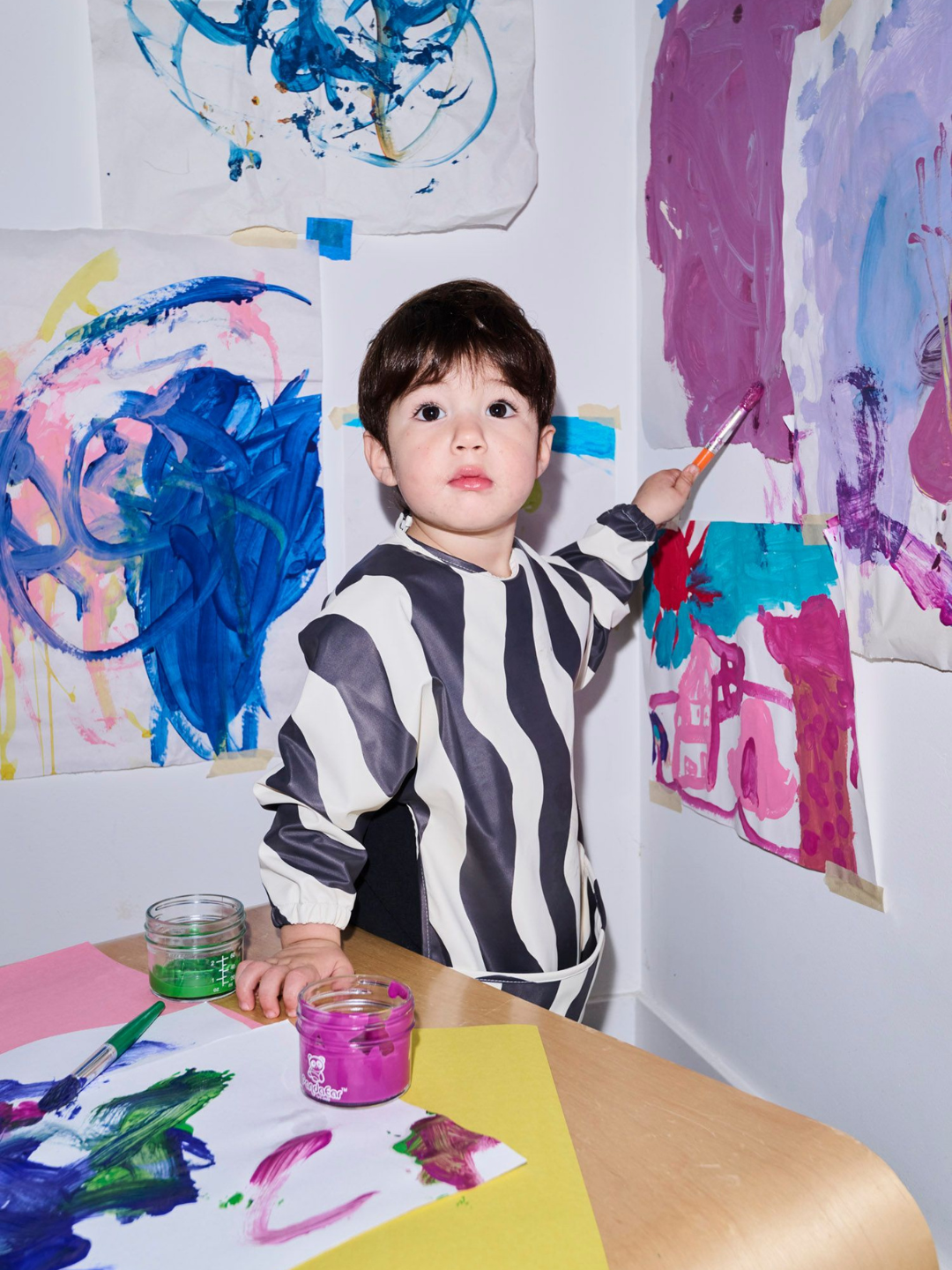 Milk Teeth - Wholesale Bib - Baby - SMOCK BIB19