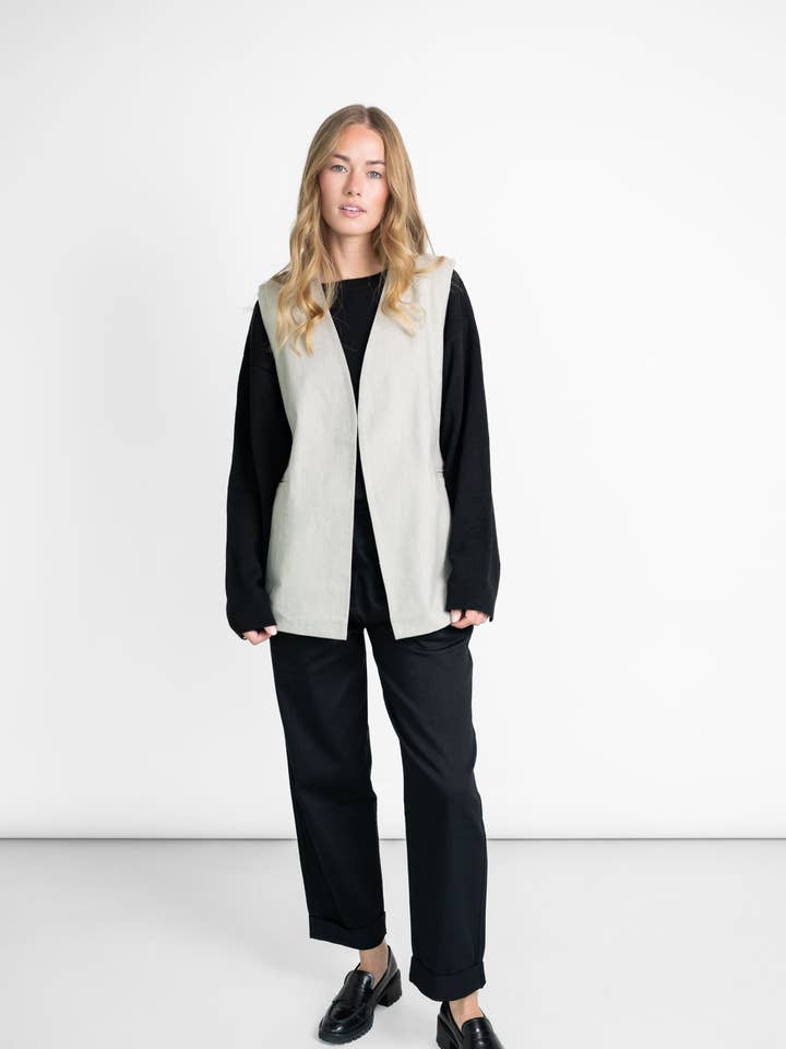 Gilet in cotone biologico 100% (GOTS) per la vendita all'ingrosso da parte di STORY OF MINE