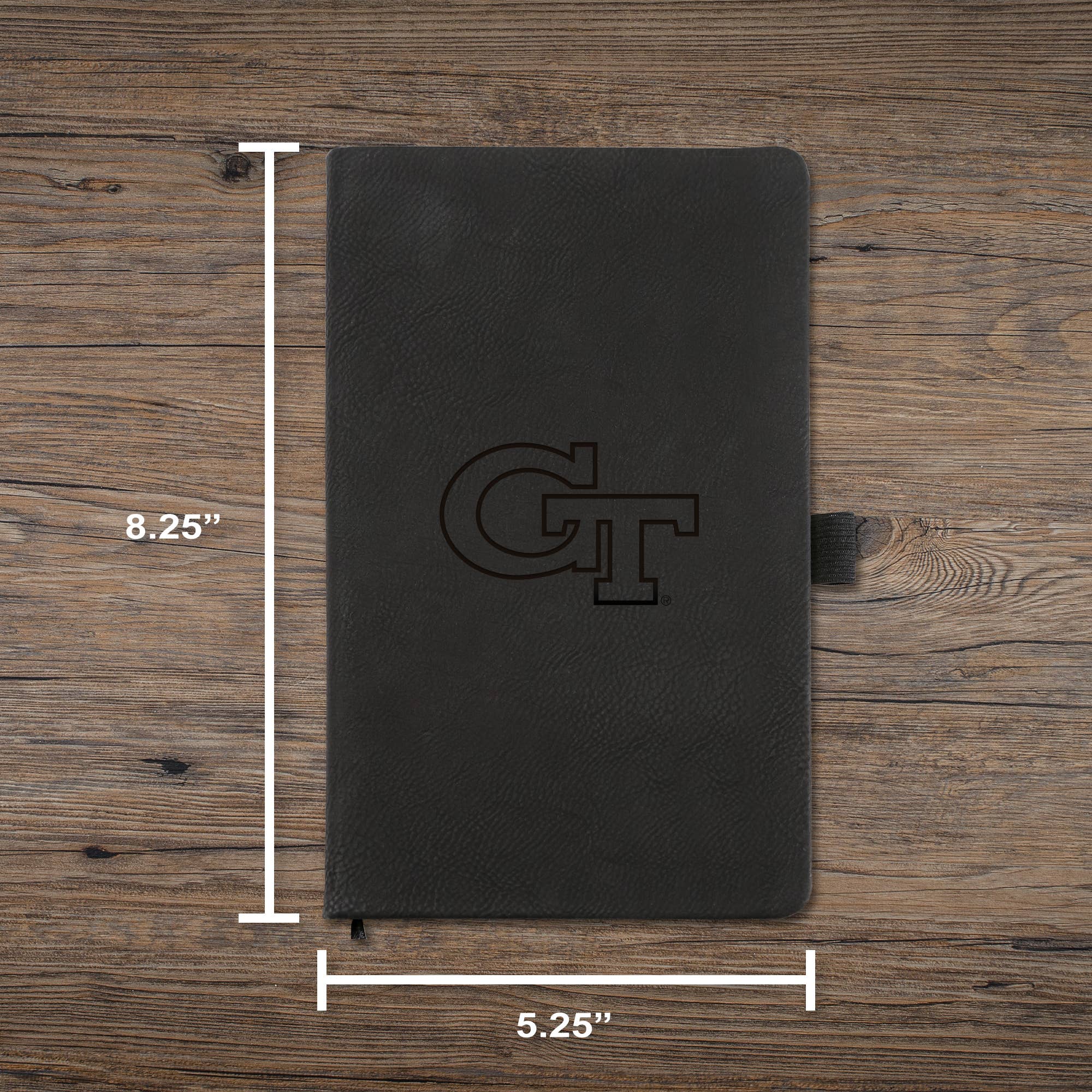 Rico Industries - Wholesale Notebook - Georgia Tech Yellow Jackets - GT Black -   Small Notepad4