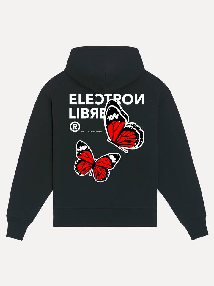 Le Sweatshirt papillon volant for wholesale by ELECTRON LIBRE®