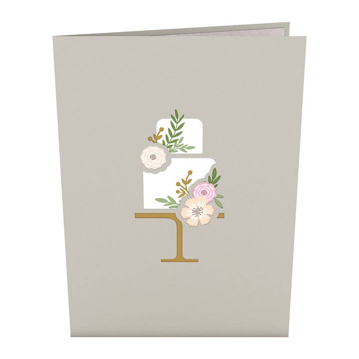 Lovepop Cards - Wholesale Wedding Card - Wedding Cake 5''x7'' Card, Jewelry, Wedding Card5