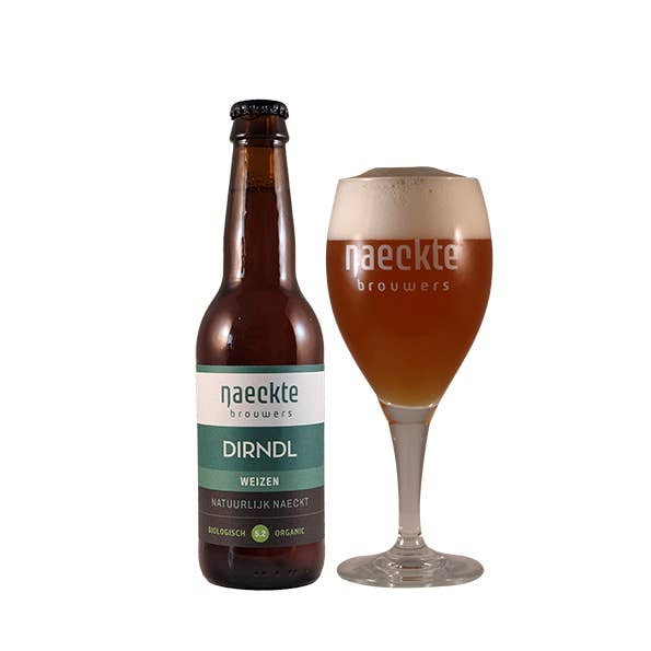 Dirndl | Hefeweizen 5.2% BIO for wholesale by Naeckte Brouwers