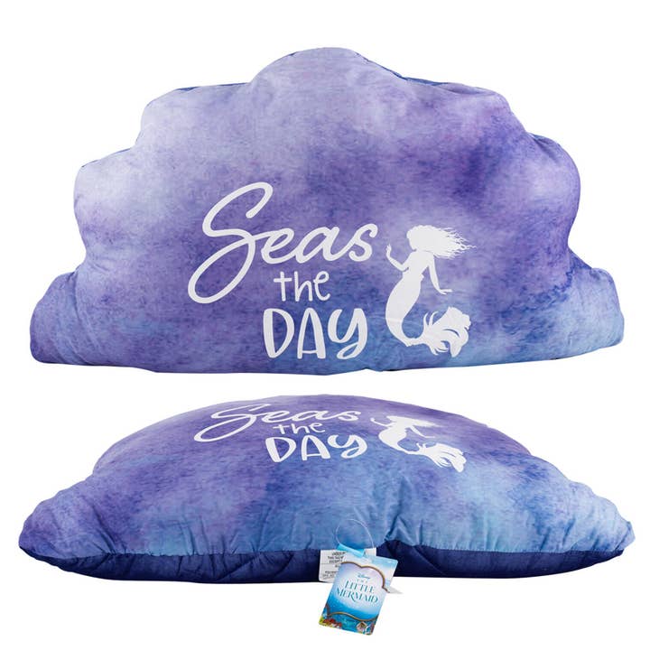 Deluxe Import Trading - Wholesale Pillow/Cushion - Kids & Baby - Disney The Little Mermaid Seas the Day Plush Pillow - 18''