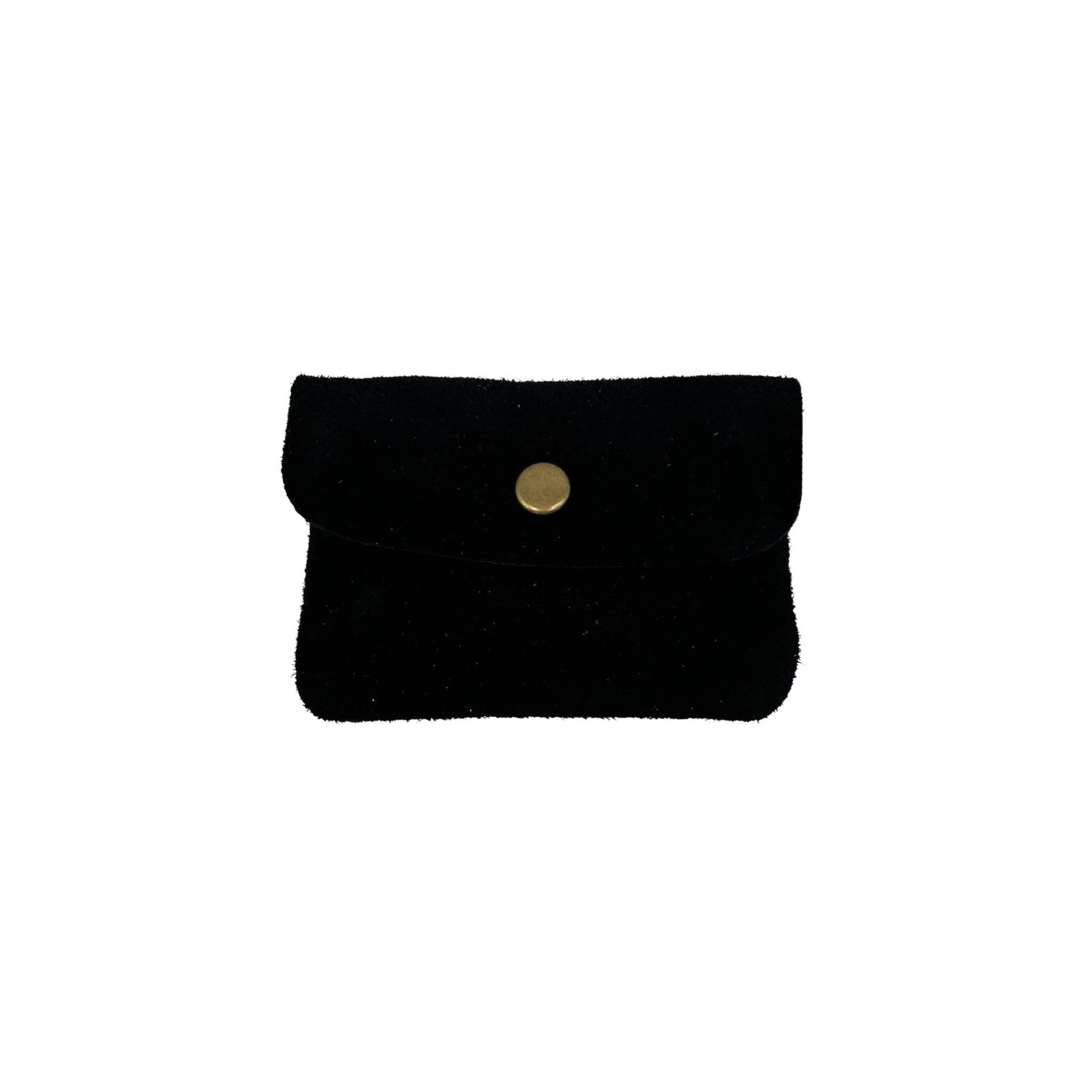 Louisa lee - Wholesale Coin Purse - Women's - SMALL COIN SUEDE LEATHER 11CM8