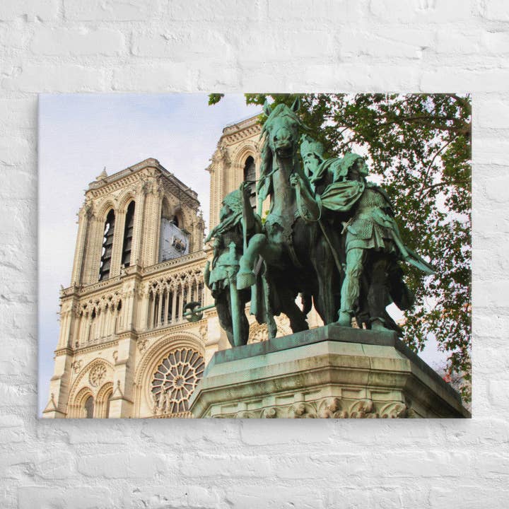 Monmouth Paragon - Wholesale Art Print - Shaded Statue Canvas Prints38