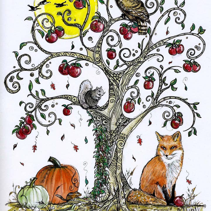 Give A Fig - Wholesale Tea Towel - Tree of Life Tea Towel