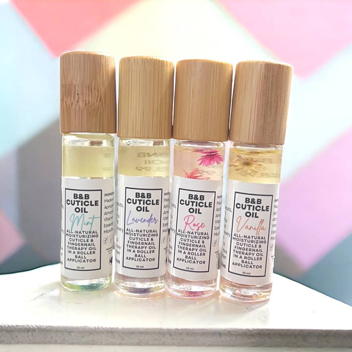 The Bath & Body Co - Wholesale Cuticle Oil - Rollerball Cuticle Oil natural moisturizing handmade