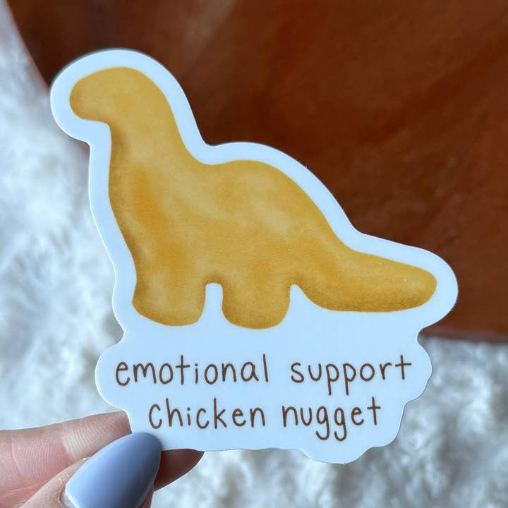 Big Moods - Wholesale Sticker - Emotional Support Chicken Nugget0