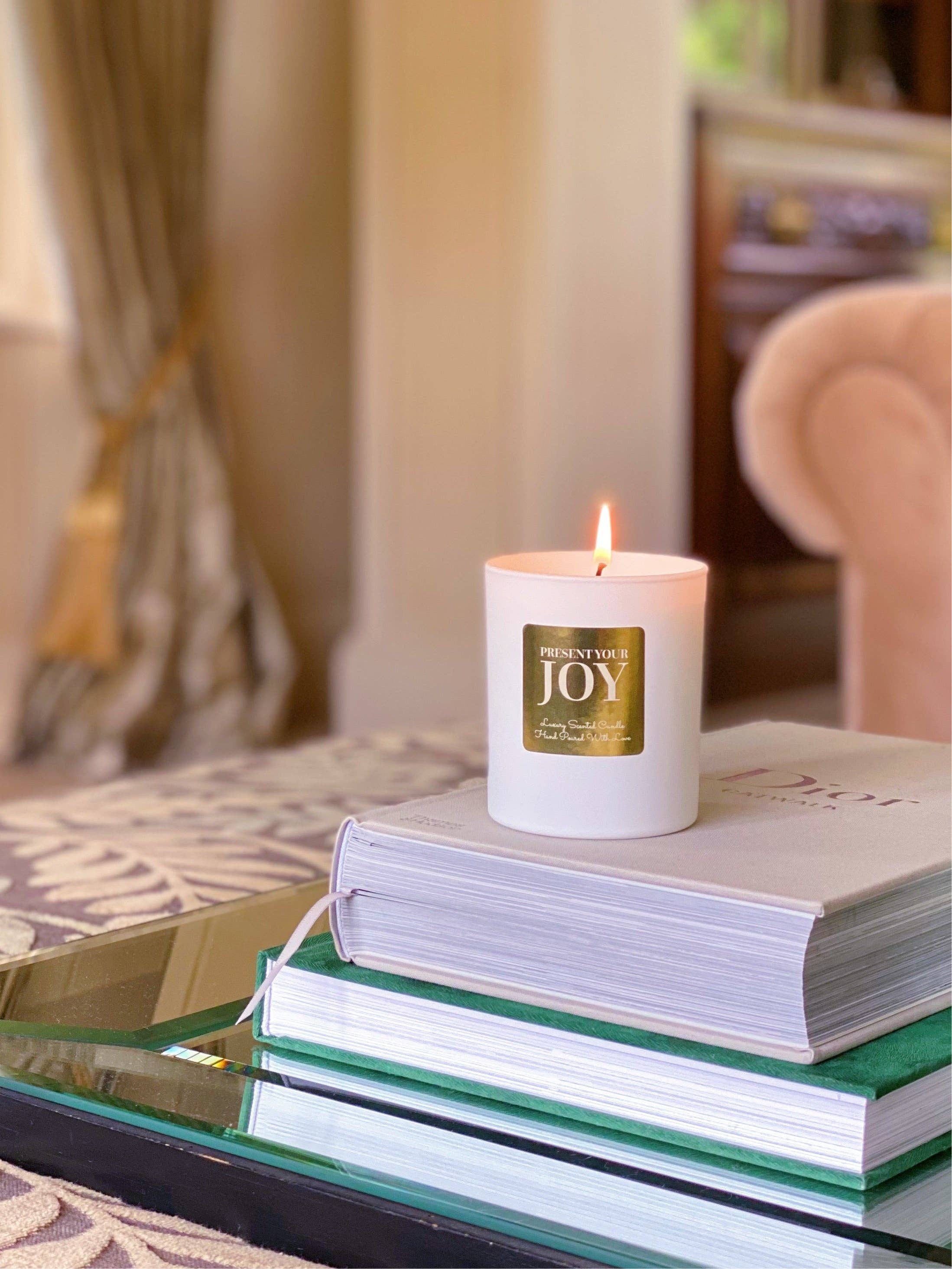 Present Your Joy - Wholesale Jar/Filled Candle - Black Plum & Rhubarb 30cl1