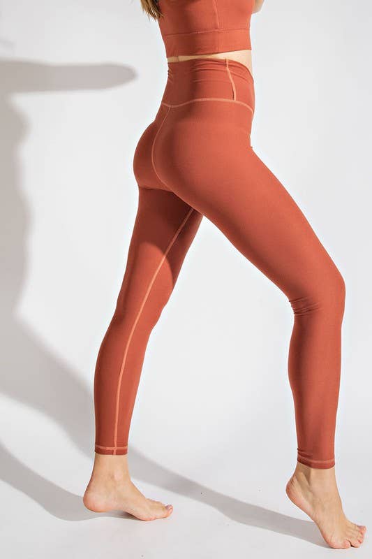 Sunday Morning - Wholesale Athletic/Lounge Leggings - Women's - PP516137 Buttery Soft Full Length Leggings1