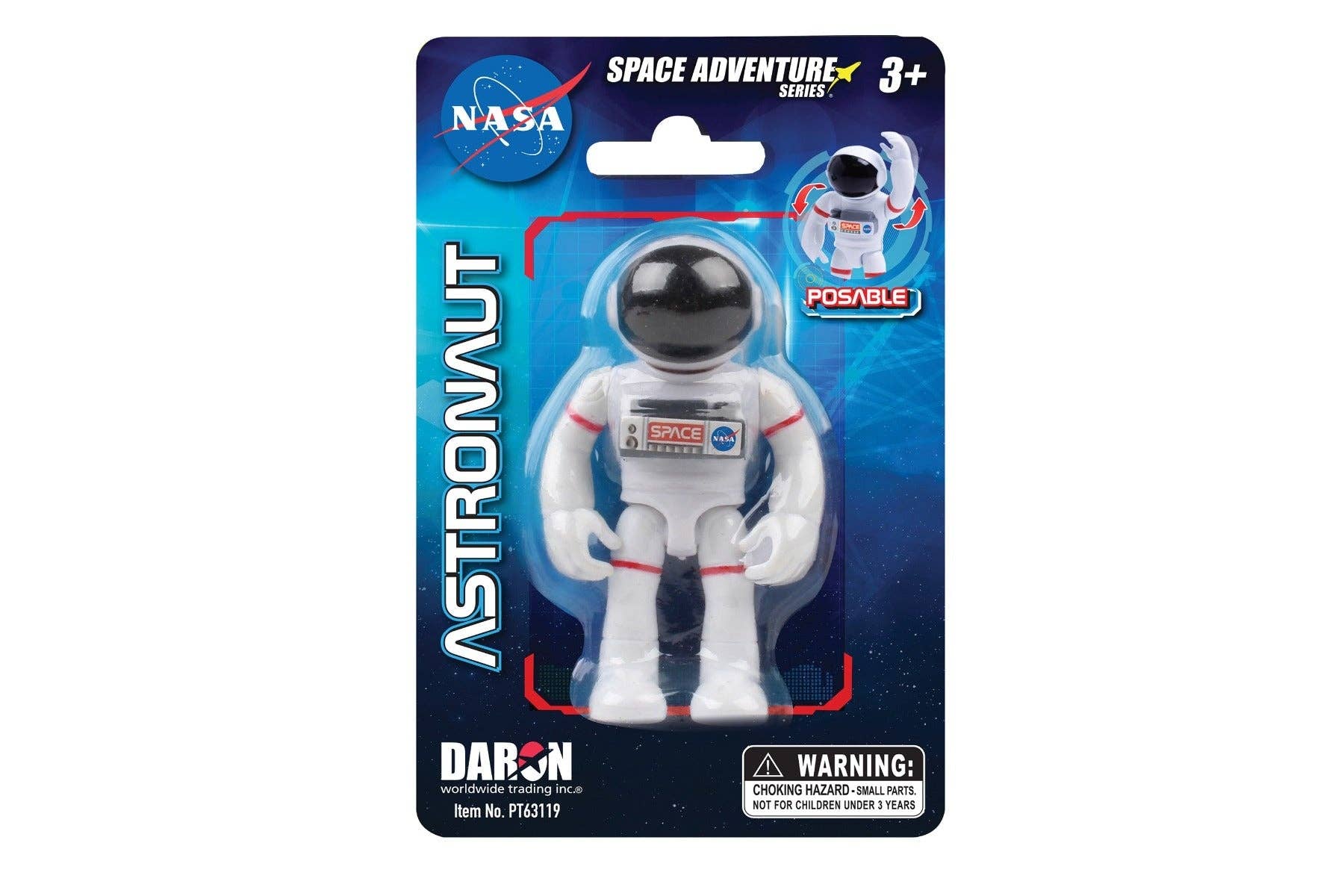 Daron Worldwide Trading - Wholesale Figurine Toy - Kids - SPACE ADVENTURE ASTRONAUT FIGURE ASST1
