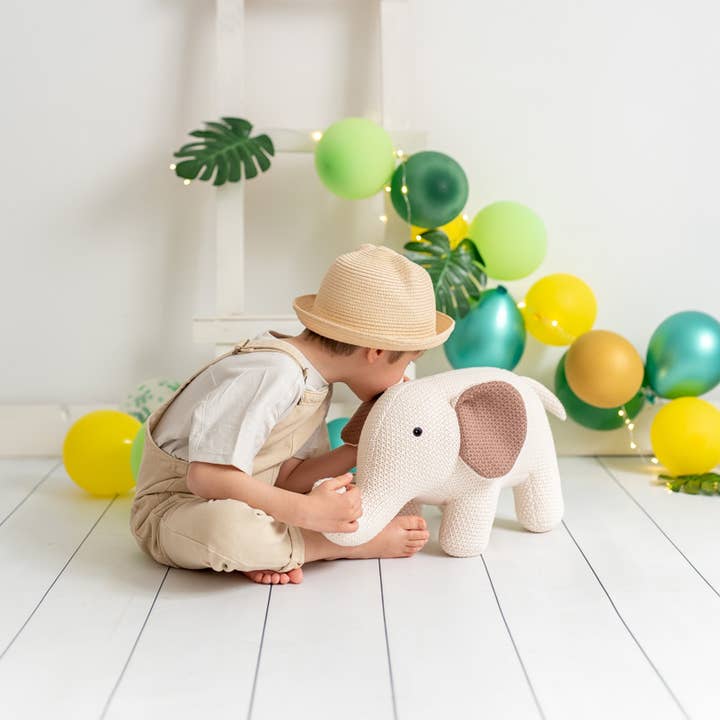 Crochetts - Wholesale Stuffed/plush toy – Kids & baby - PLUSH ELEPHANT BUBA 100% COTTON3