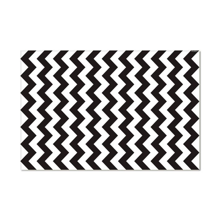 Vinyl Mat Black Chevron for wholesale by minimoi
