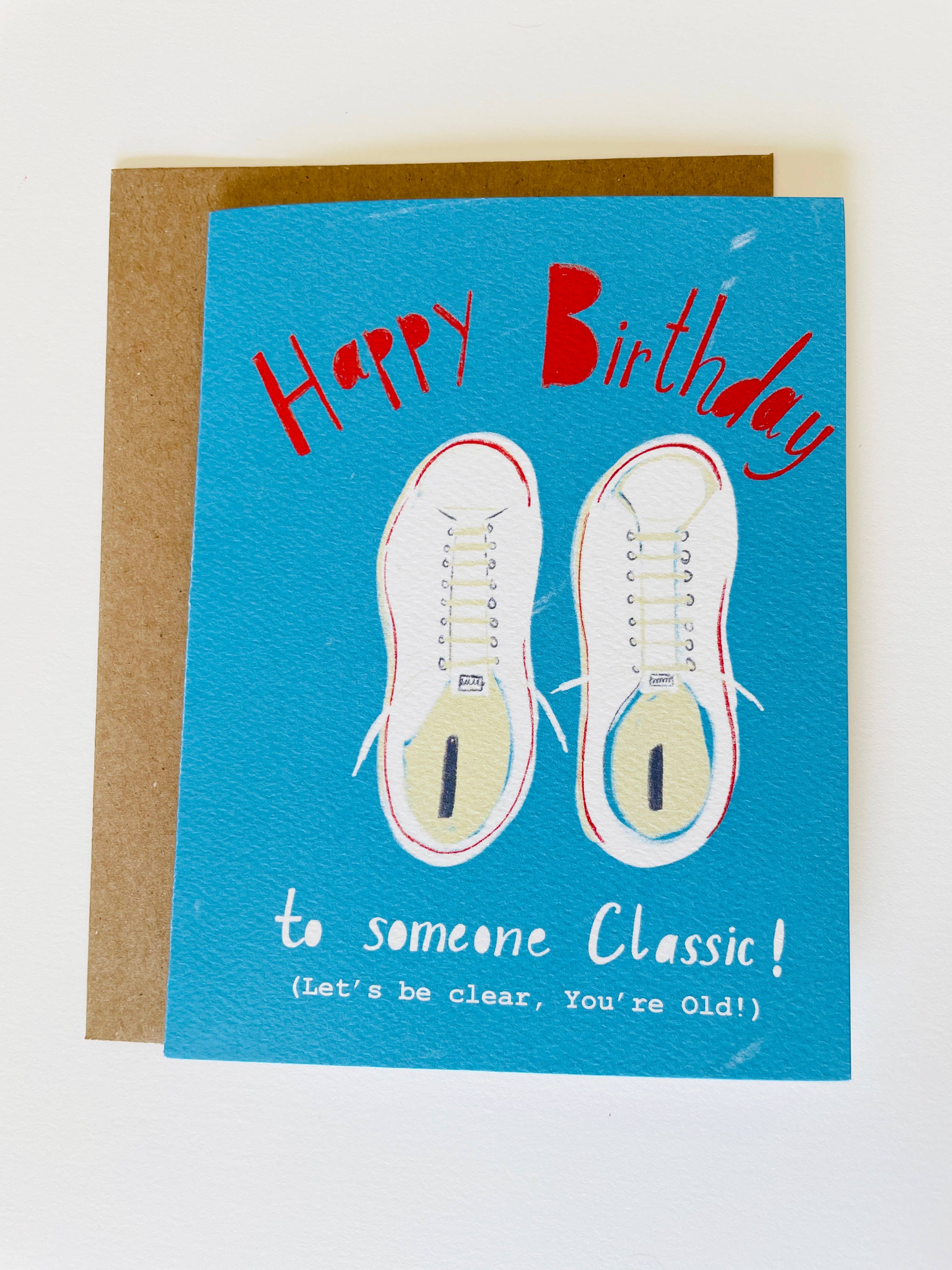 LadooLadoo - Vendita all'ingrosso Biglietti di auguri - Biglietto di compleanno, vecchio e classico, divertente, interno bianco1