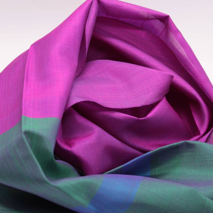 Sciarpa in seta rosa tropicale per la vendita all'ingrosso da parte di Cambo