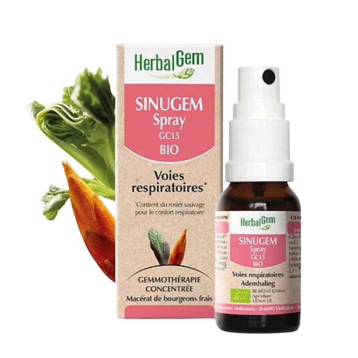Sinugem BIO - spray 15 ml - HerbalGem per la vendita all'ingrosso da parte di Ecohesens