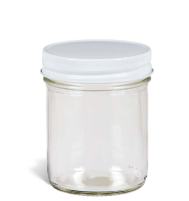 Legacy Farmacy - Wholesale Jar - 8oz Eco Mason Glass Jar + Lid 3