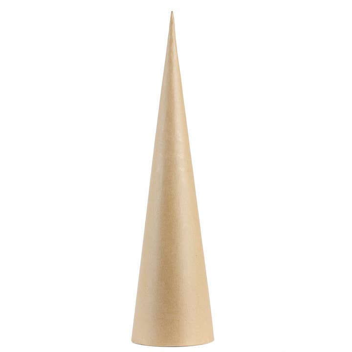 Factory Direct Craft - Wholesale Craft Supplies - 24" H x 5-3/4" diameter- Extra Large Paper Mache Craft Cone2