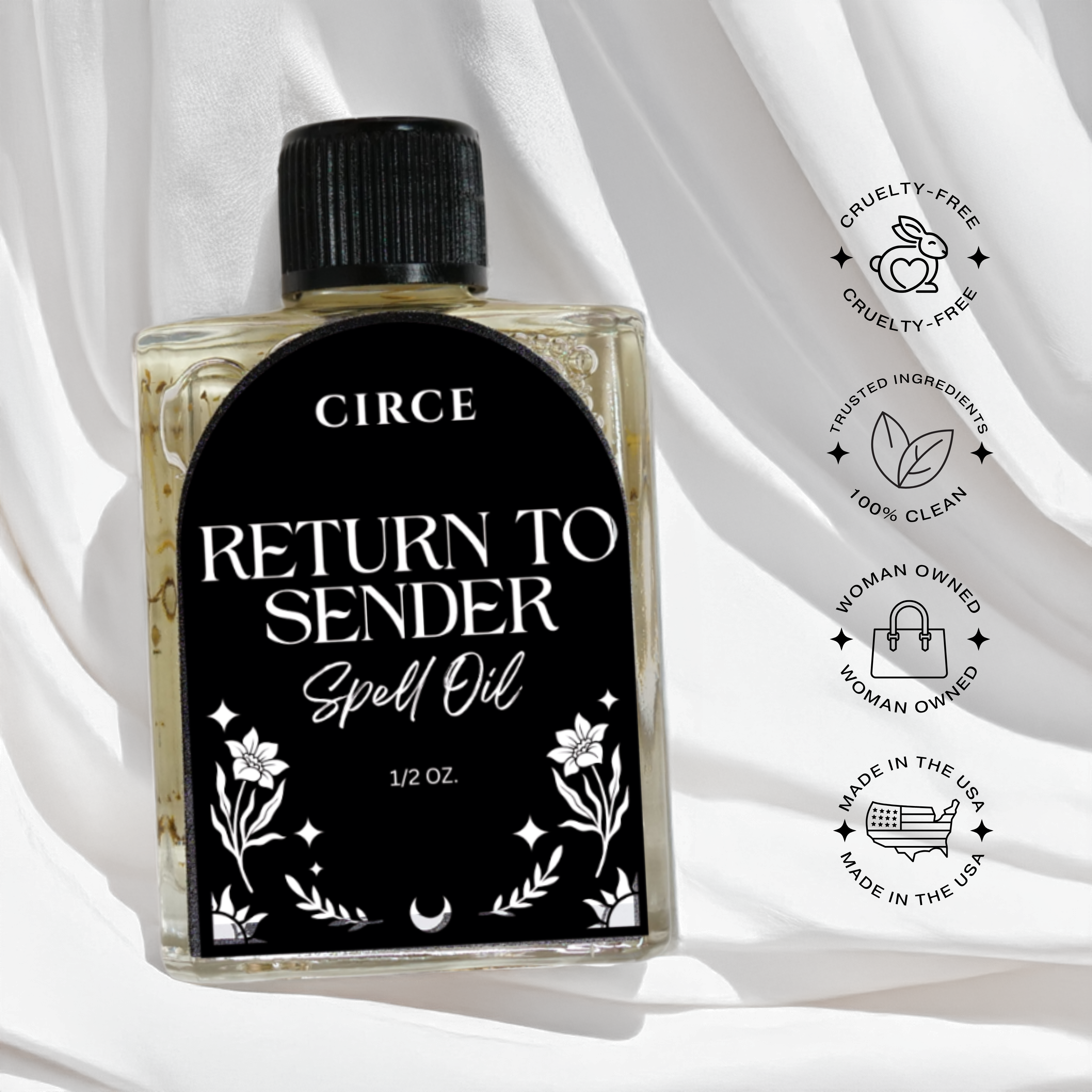 CIRCE – wholesale Eterisk olja – CIRCE Return To Sender Spell Oil 1/2 oz. - Grossist3
