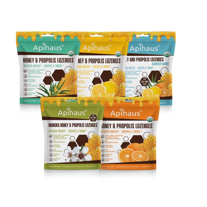 Vando Naturals - Wholesale Lozenges/Cough Drops - Apihaus Honey and Propolis Lozenges with Eucalyptus 20 pcs7