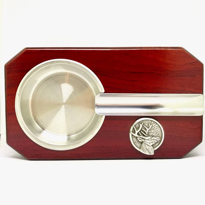 Deer Head Cigar askebæger for engroshandel hos Cigar Cutters by Jim
