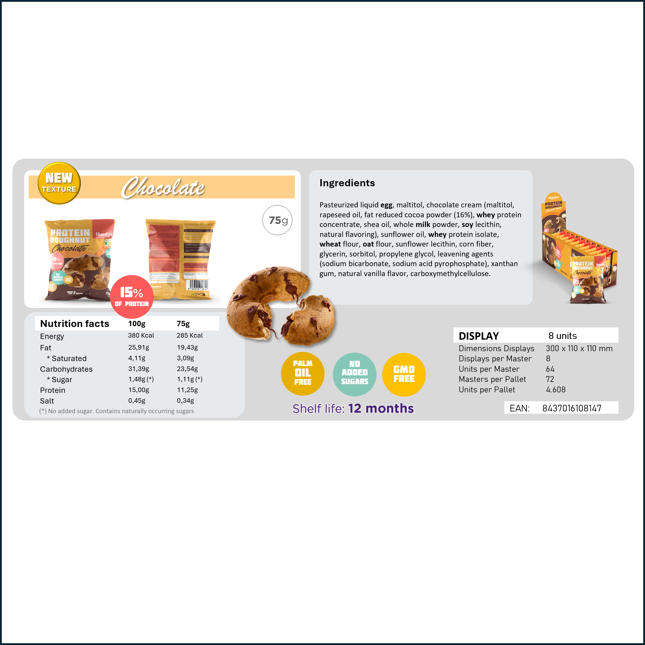 Alasature / Elmafood Iberica SL - Wholesale Cookie - Chocolate Doughnut3