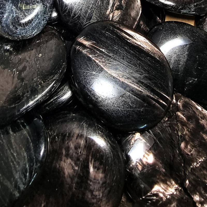 La Boîte à Cailloux - Vente Pierre et cristal de spiritualité - Galet hypersthène Canada A1