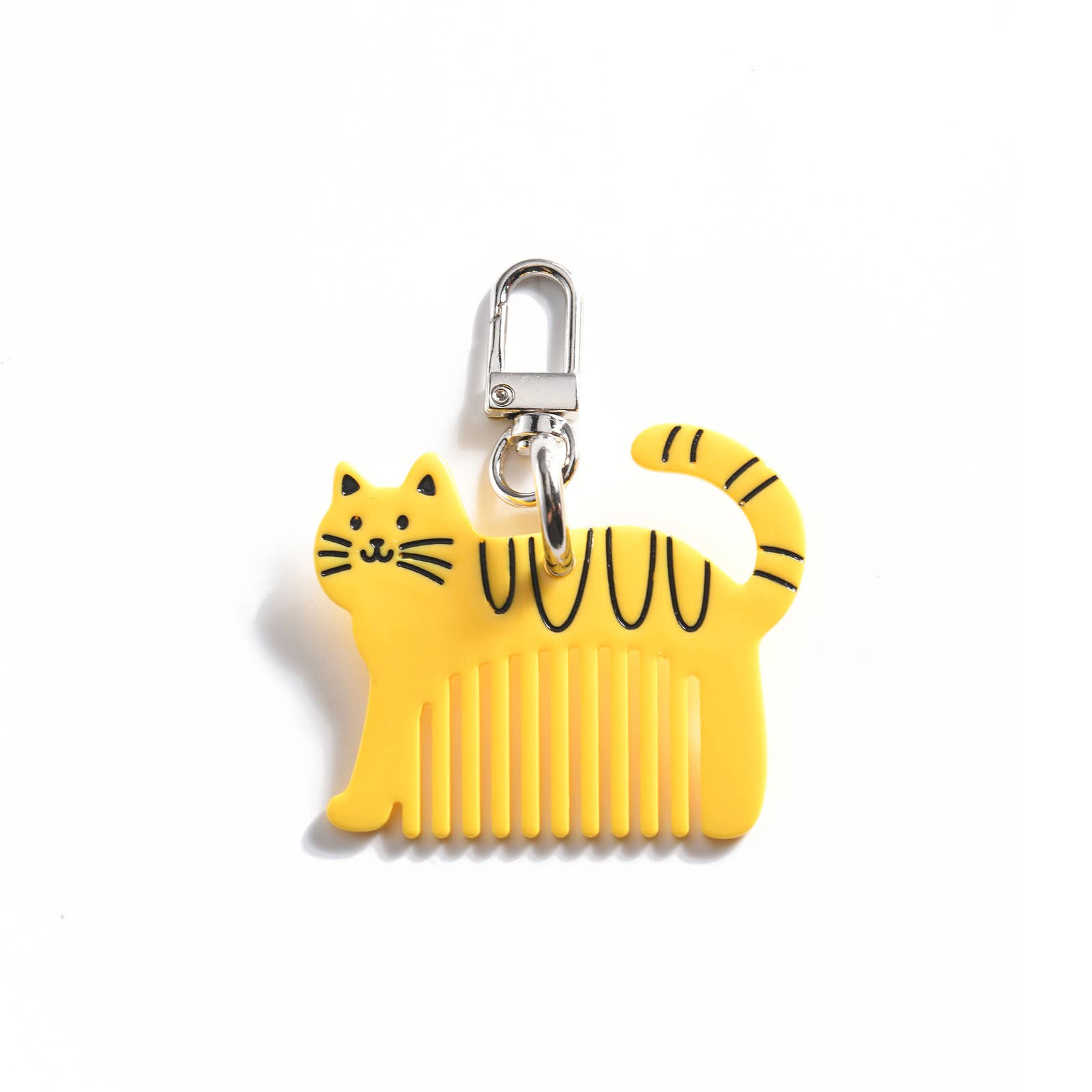 SoapElenGlen – Porta-chaves - Mulher por atacado – Acessórios de Chave Mini Pente de Cabelo Gato & Pato Brincalhão4