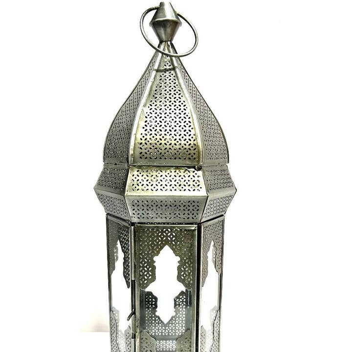 Verre clair antique en zinc 38x12cm pour la vente par Status Collections