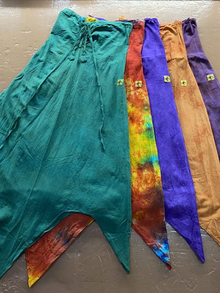 Full-Length Pixie Dress – Prepack of 5 Colors – Tie Dye for wholesale by Katmandu Trading Co.