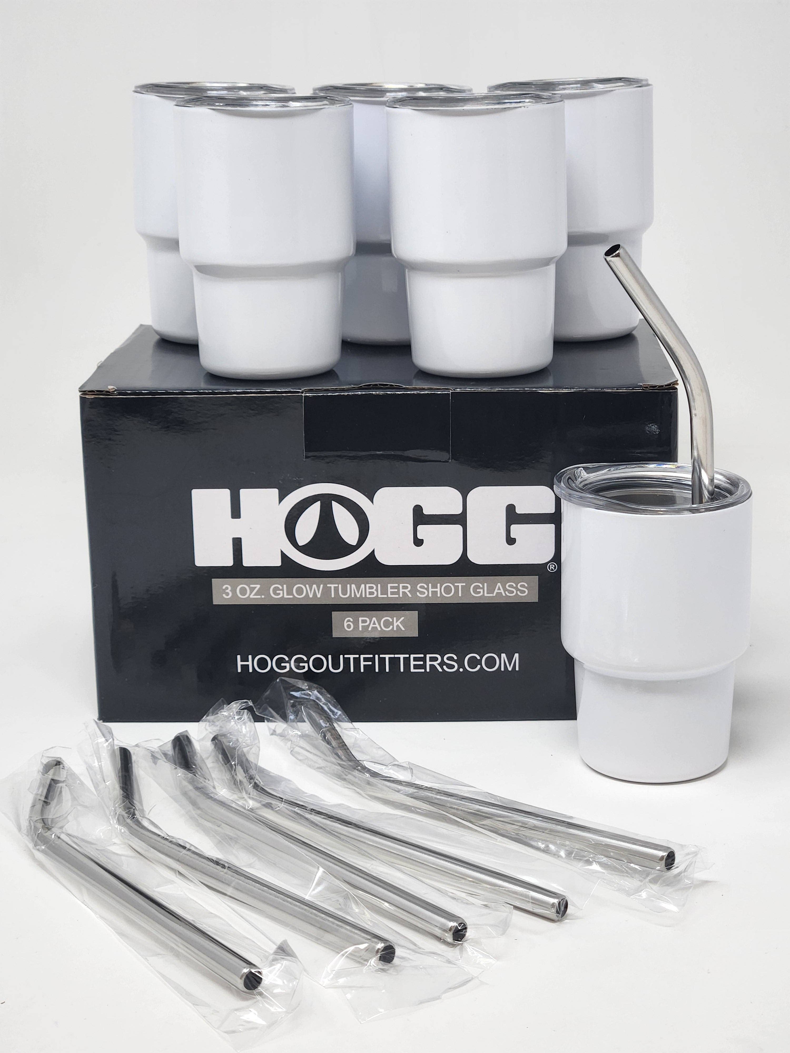 Hogg Outfitters - Vente Verre à shooter - VERRE À LIQUEUR À SUBLIMATION 3 oz - PAQUET DE 68