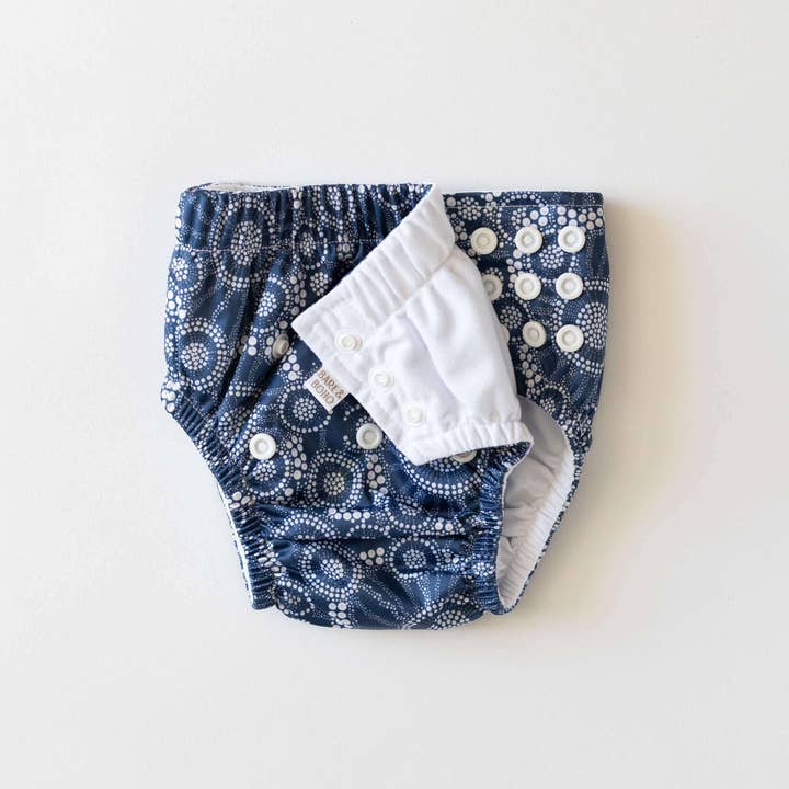 Reusable Swim Nappy | Jellyfish Tide for wholesale by Bare and Boho