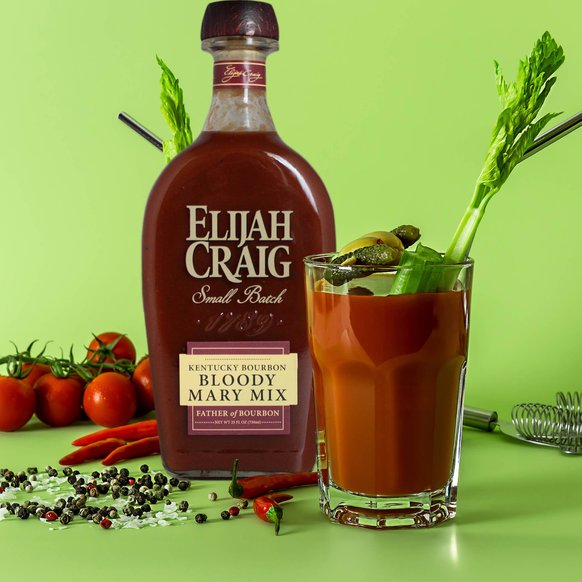 Bourbon Country Products - Wholesale Cocktail Mix/Syrup - Elijah Craig Bloody Mary Mix (750ML)2