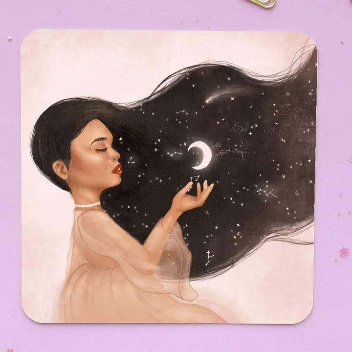 Dreamy Moonlight Art Print - Home wall decor poster for wholesale by Jino's Art