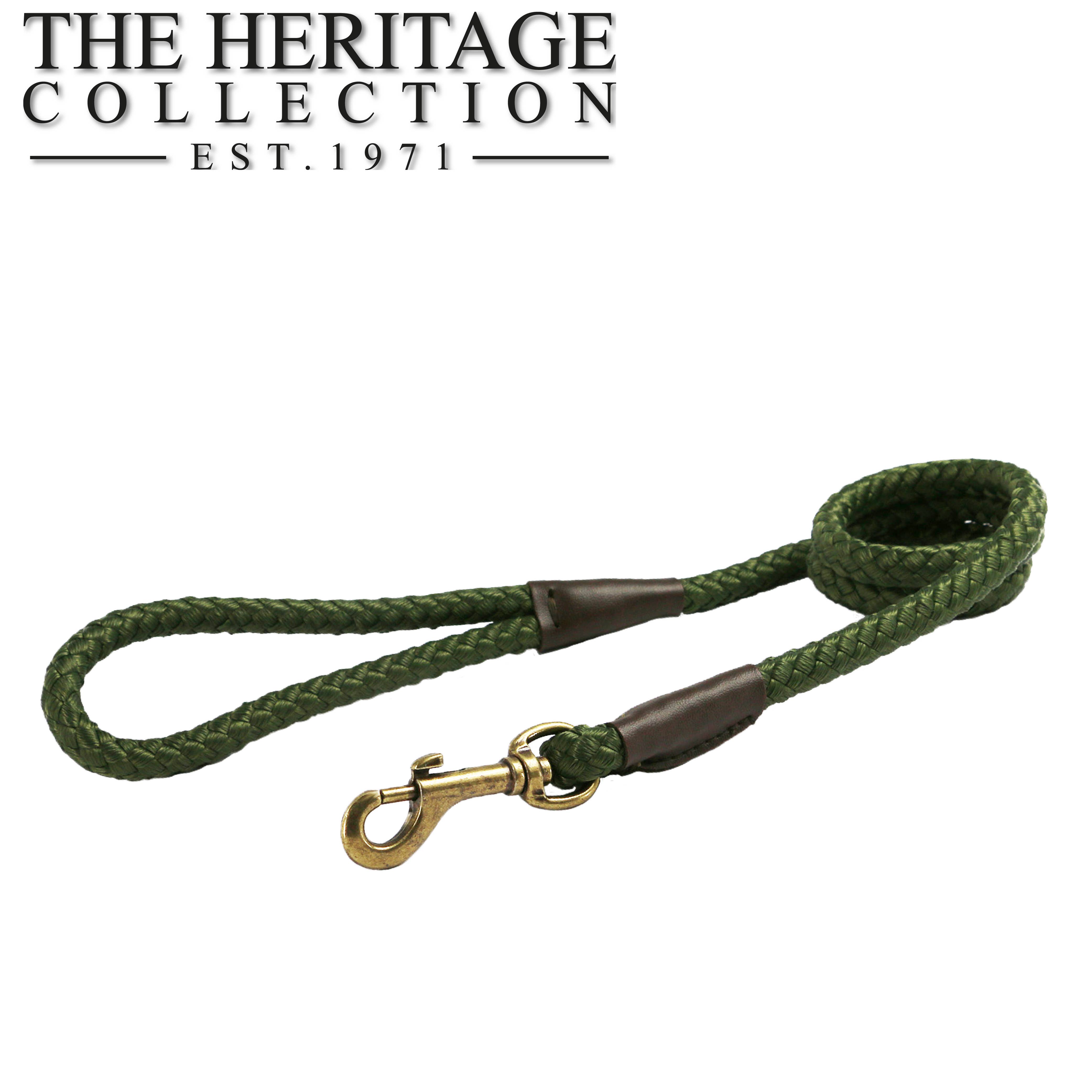Ancol Pet Products Ltd - Wholesale Pet Leash - Dog - The Heritage Collection Rope Lead 107cm x 1.2cm0