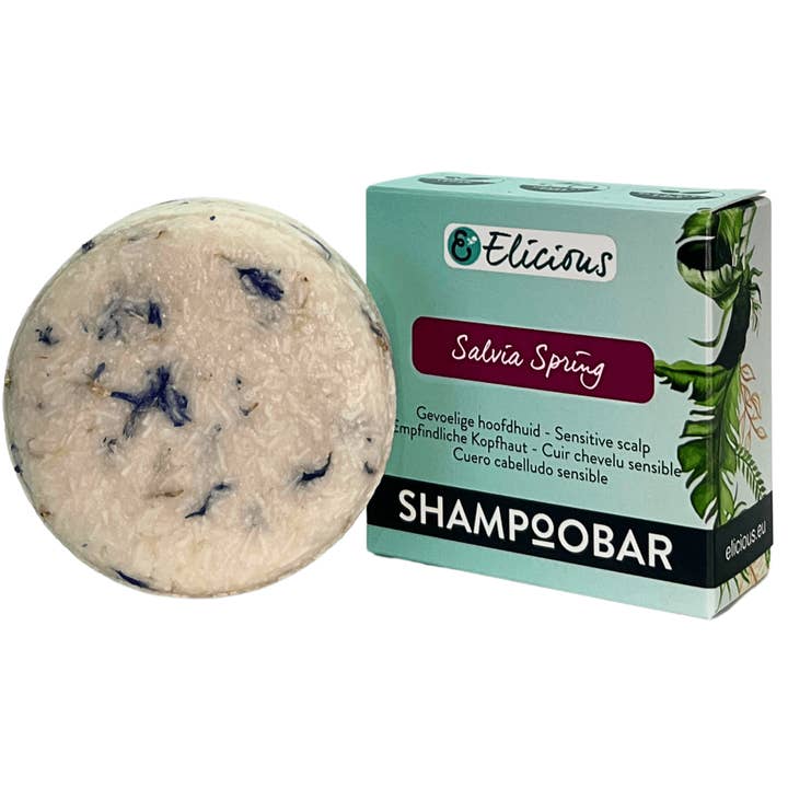 Shampoobar Salvia Spring - Gevoelige hoofdhuid voor wholesale door Elicious